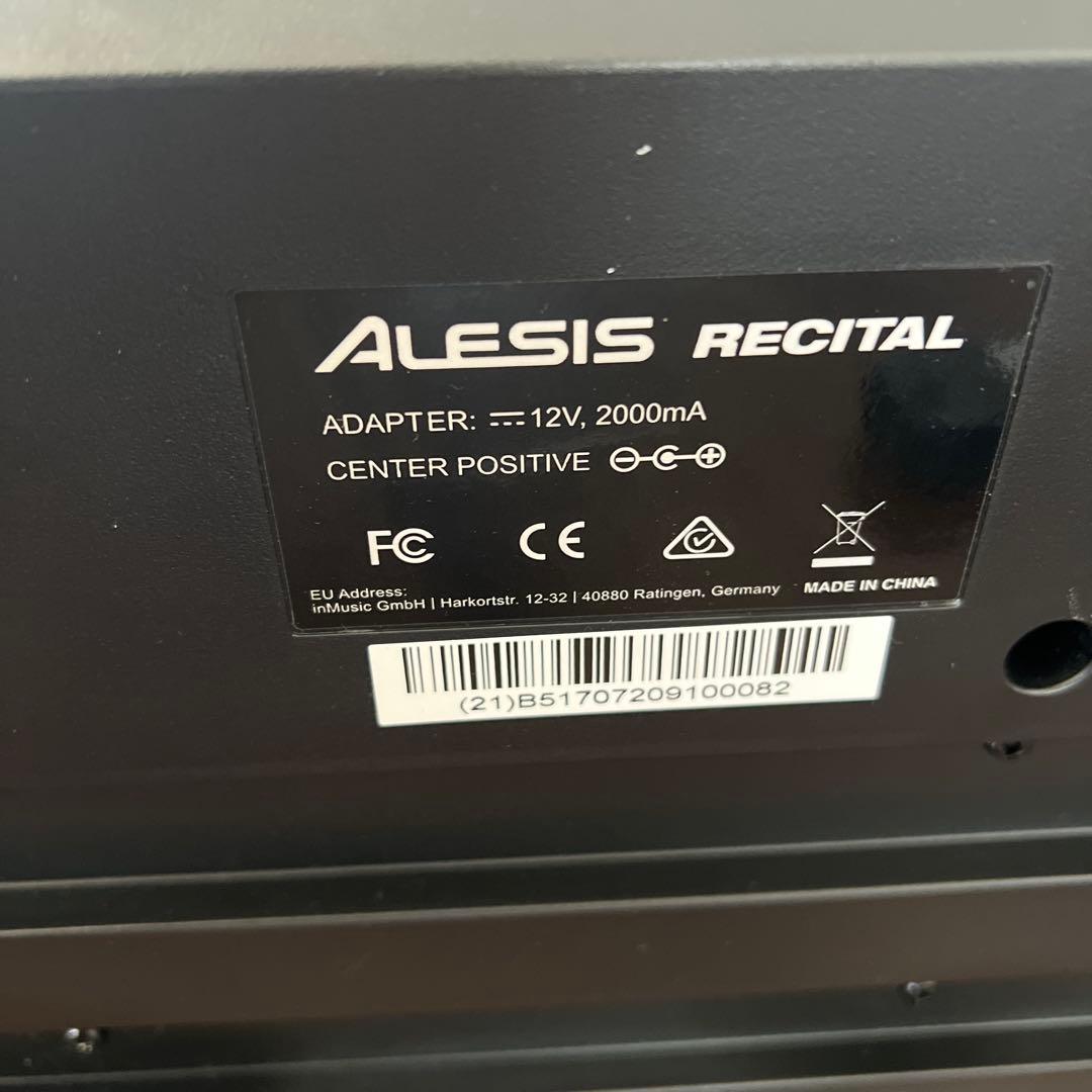 【横浜市内】Alesis RECITAL 電子ピアノ キーボード 88鍵盤 楽器