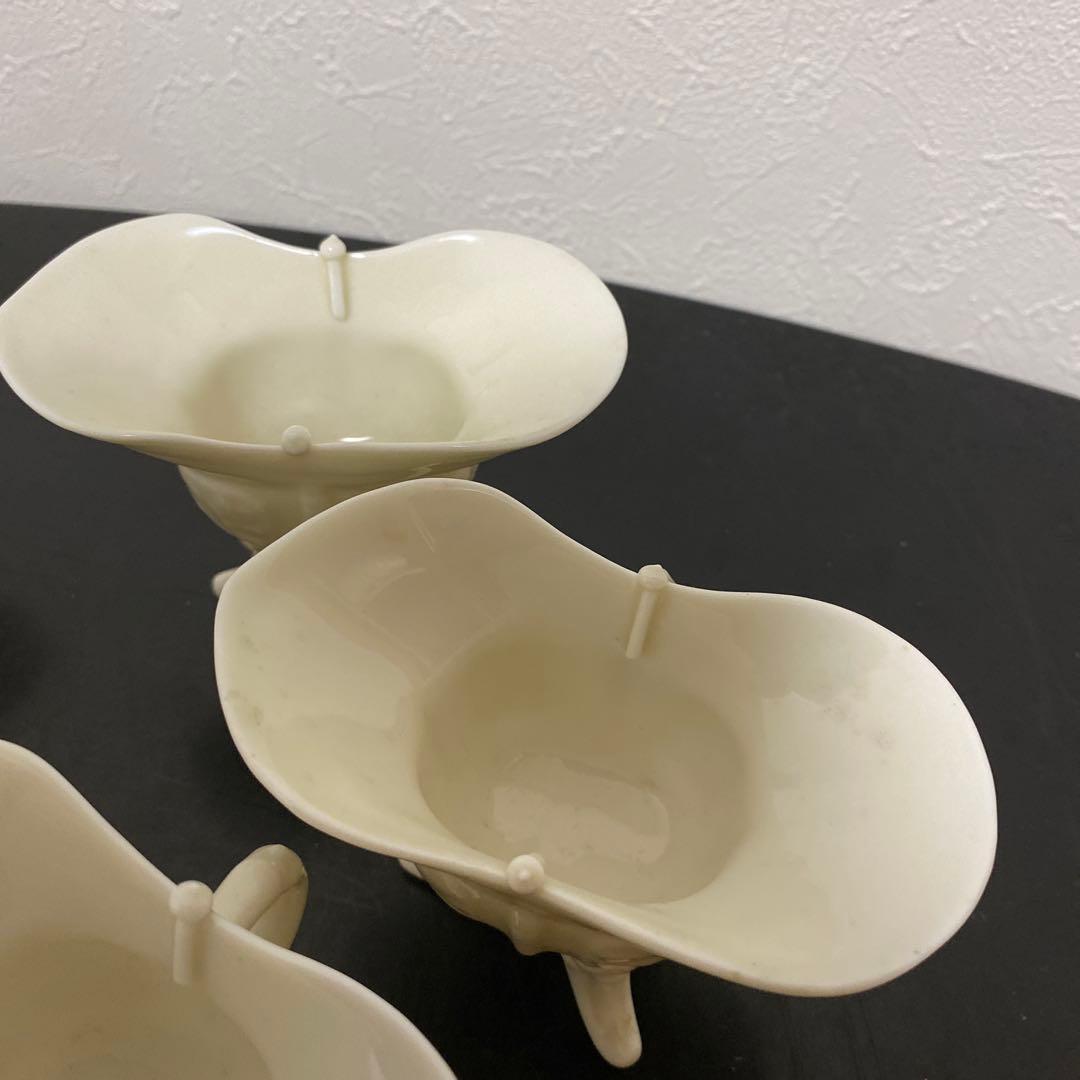 中国美術 徳化窯 白磁 三足爵