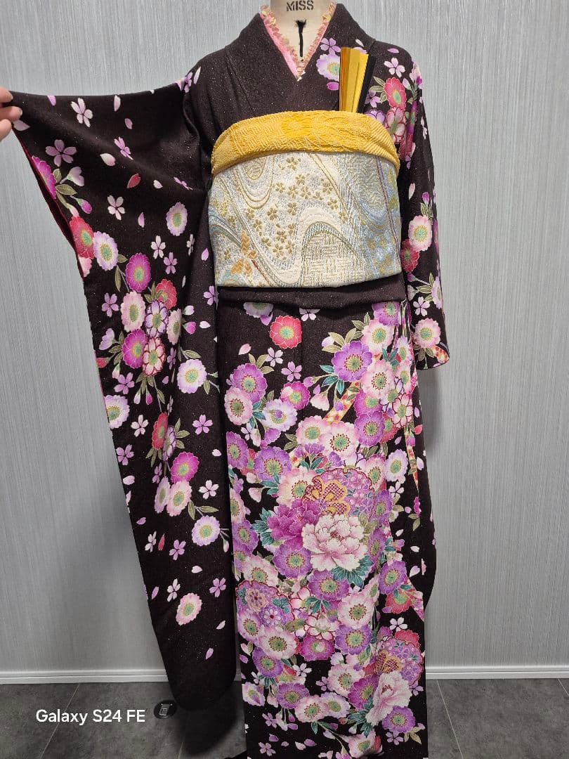 おまけ付き 美品 成人式 振袖 正絹 13点セット