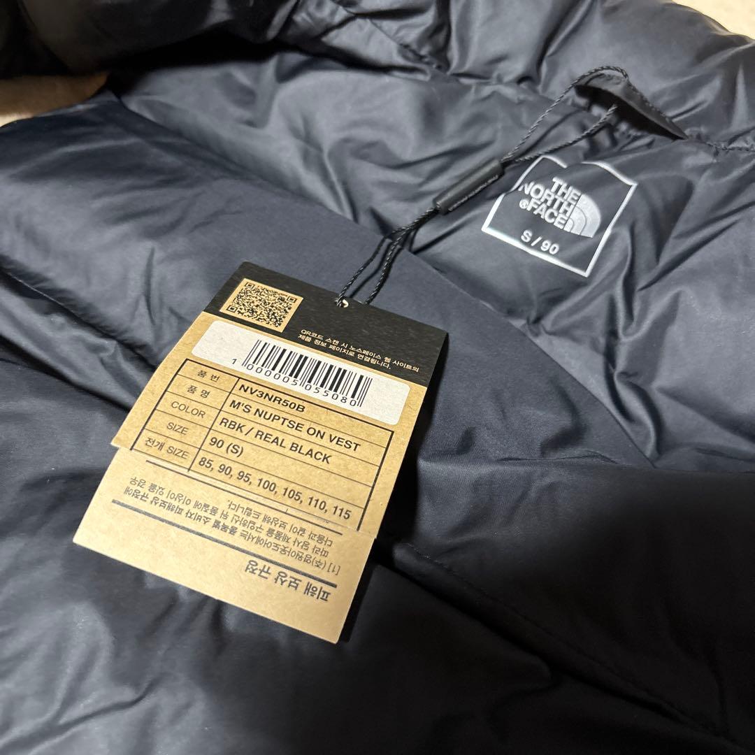 【正規品】新品未使用　ノースフェイス　ホワイトレーベル　リアルブラック　ヌプシ