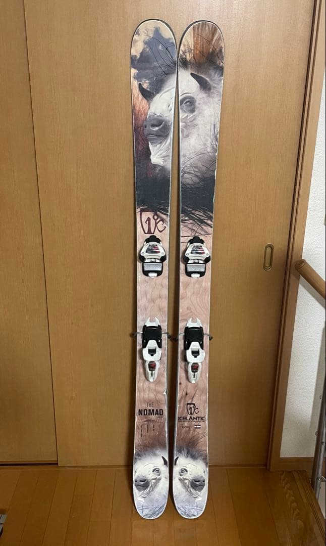 ICELANTIC アイランティック スキー板 Nomad 171cm ビン付き