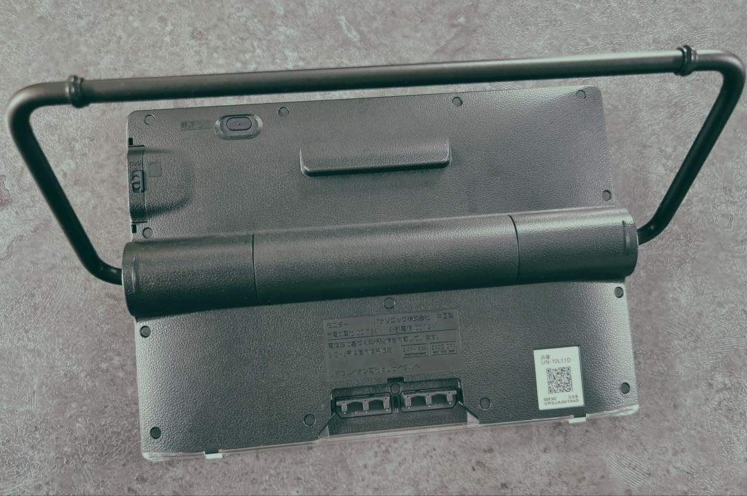 【ほぼ新品】Panasonic UN-10L11-K BLACK 防水テレビ