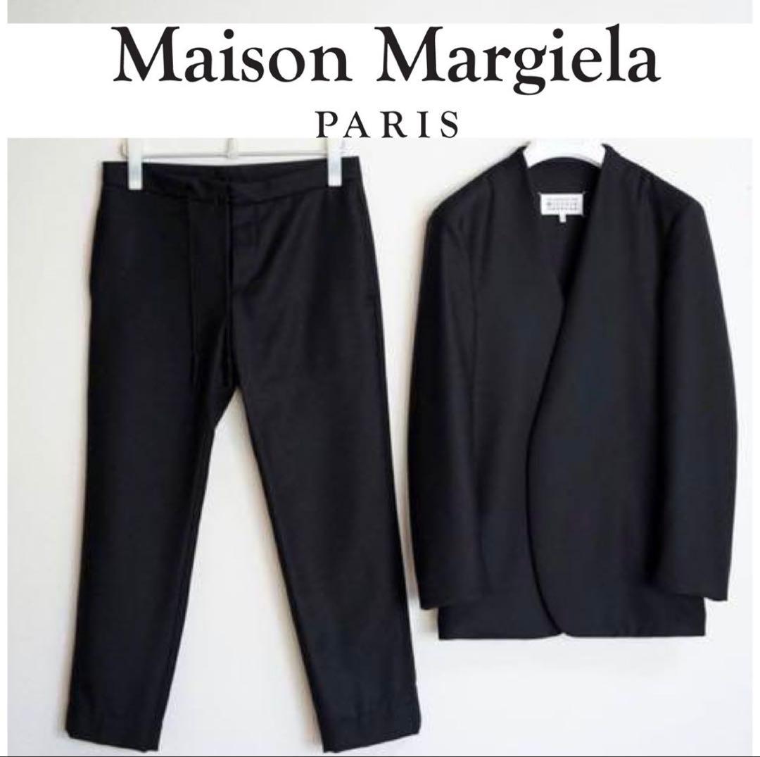 Maison Margiela ノーカラージャケット&スラックスセット44サイズ