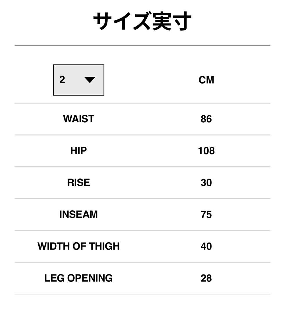 sacai 26ss Cotton Chino Pants 黒 サイズ2 チノ