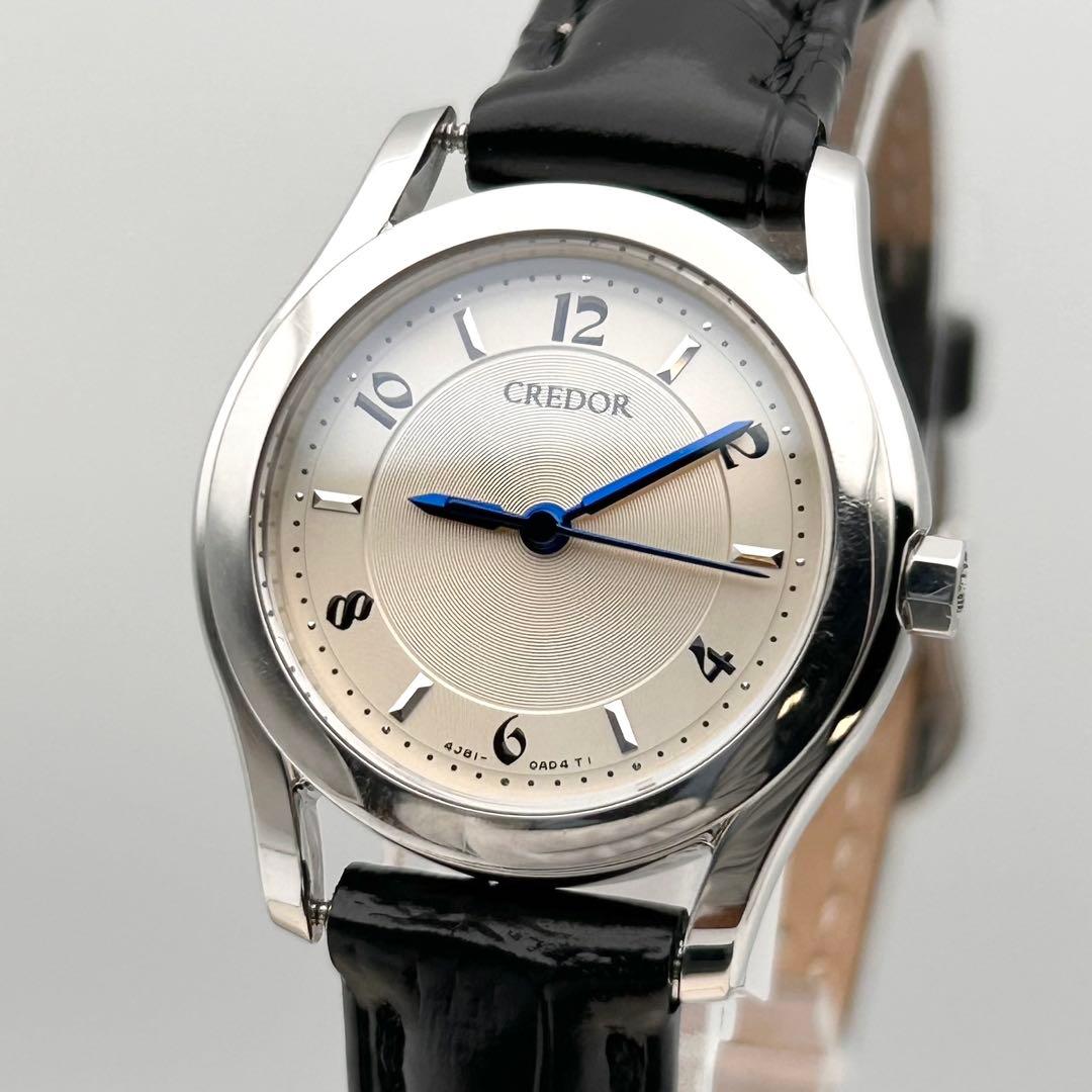【新品ベルト 稼働】SEIKO セイコー CREDOR 4J81-0AB0
