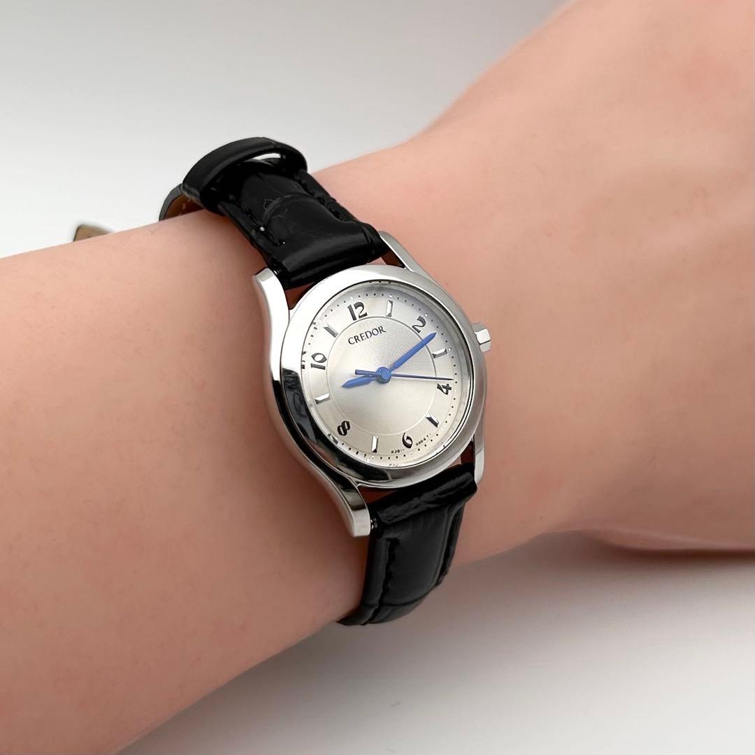 【新品ベルト 稼働】SEIKO セイコー CREDOR 4J81-0AB0