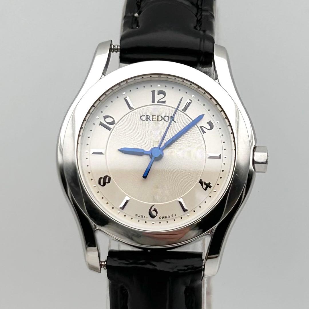 【新品ベルト 稼働】SEIKO セイコー CREDOR 4J81-0AB0