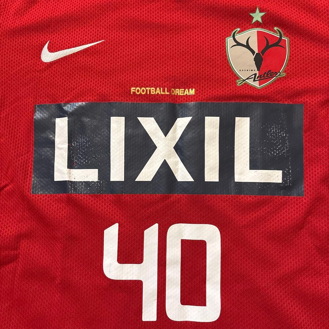 鹿島アントラーズ オーセンティックユニフォーム 2012年 40番 小笠原満男