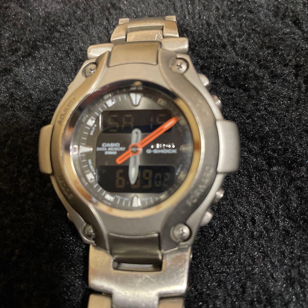 G-SHOCK MR-G MRG-130T-1A デジアナ チタンバンドモデル