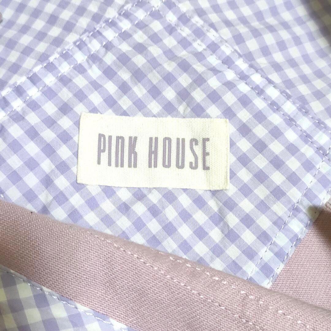 PINK HOUSE 25年 ギンガムチェック使いサロペット