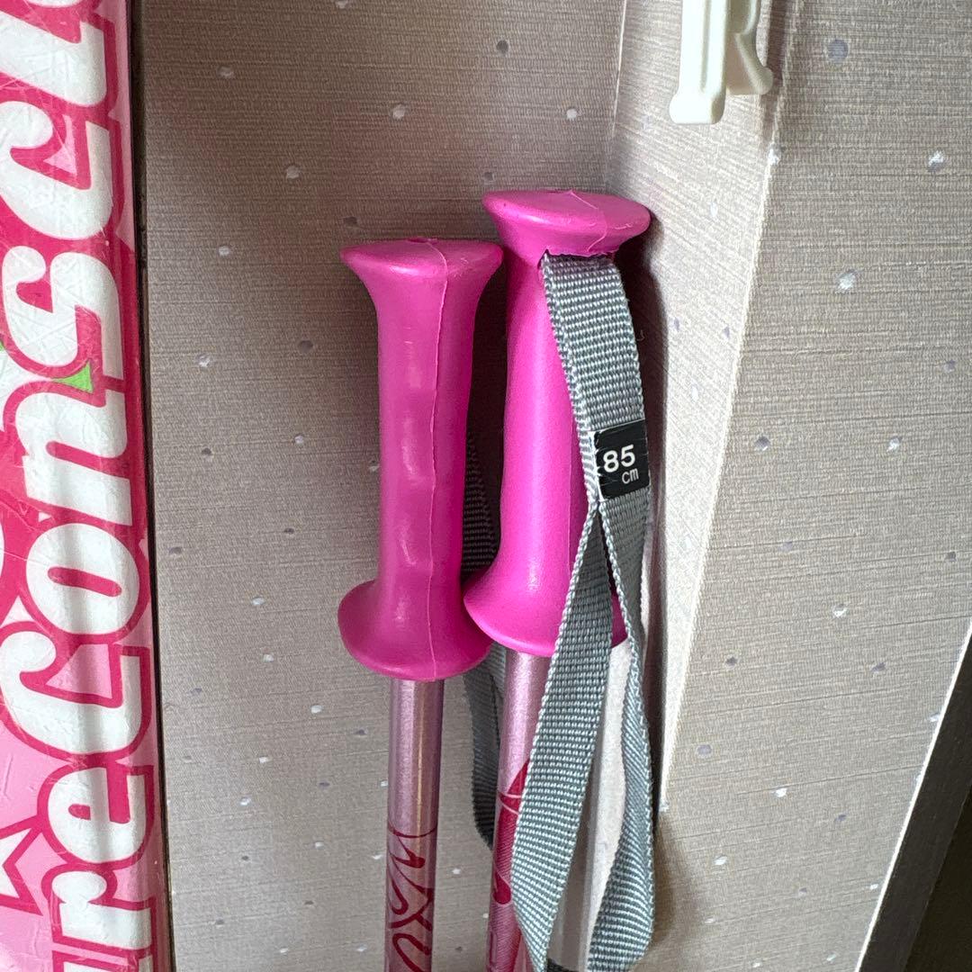 晶さん専用子供用　スキー板、ストック、ブーツセット　100cm