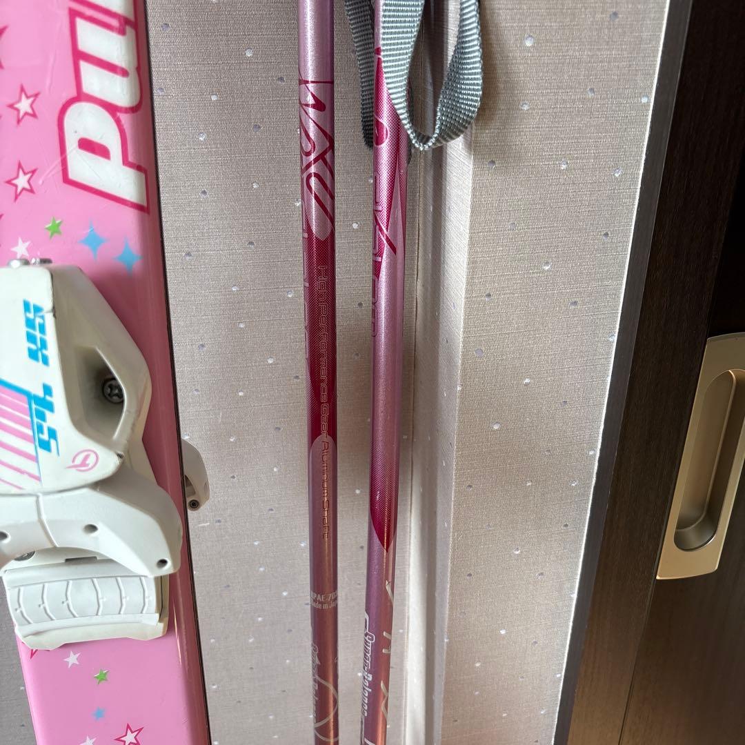 晶さん専用子供用　スキー板、ストック、ブーツセット　100cm