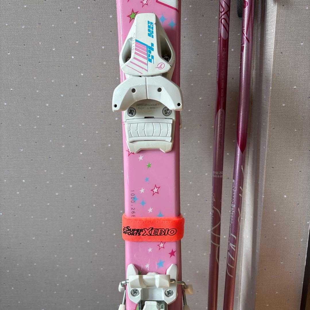 晶さん専用子供用　スキー板、ストック、ブーツセット　100cm