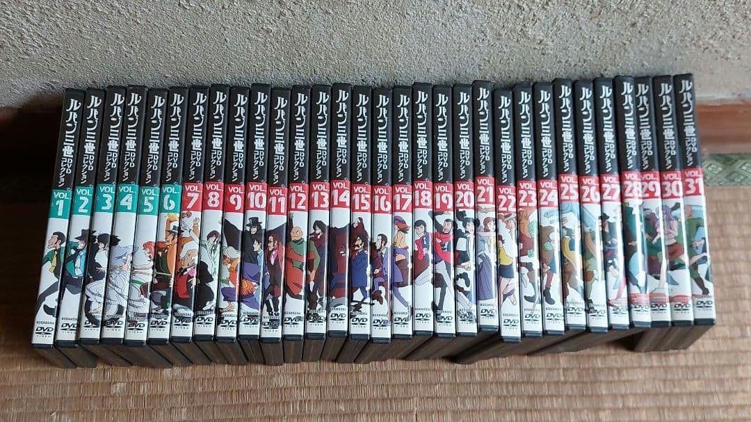 ルパン三世DVDコレクション1~31巻セット