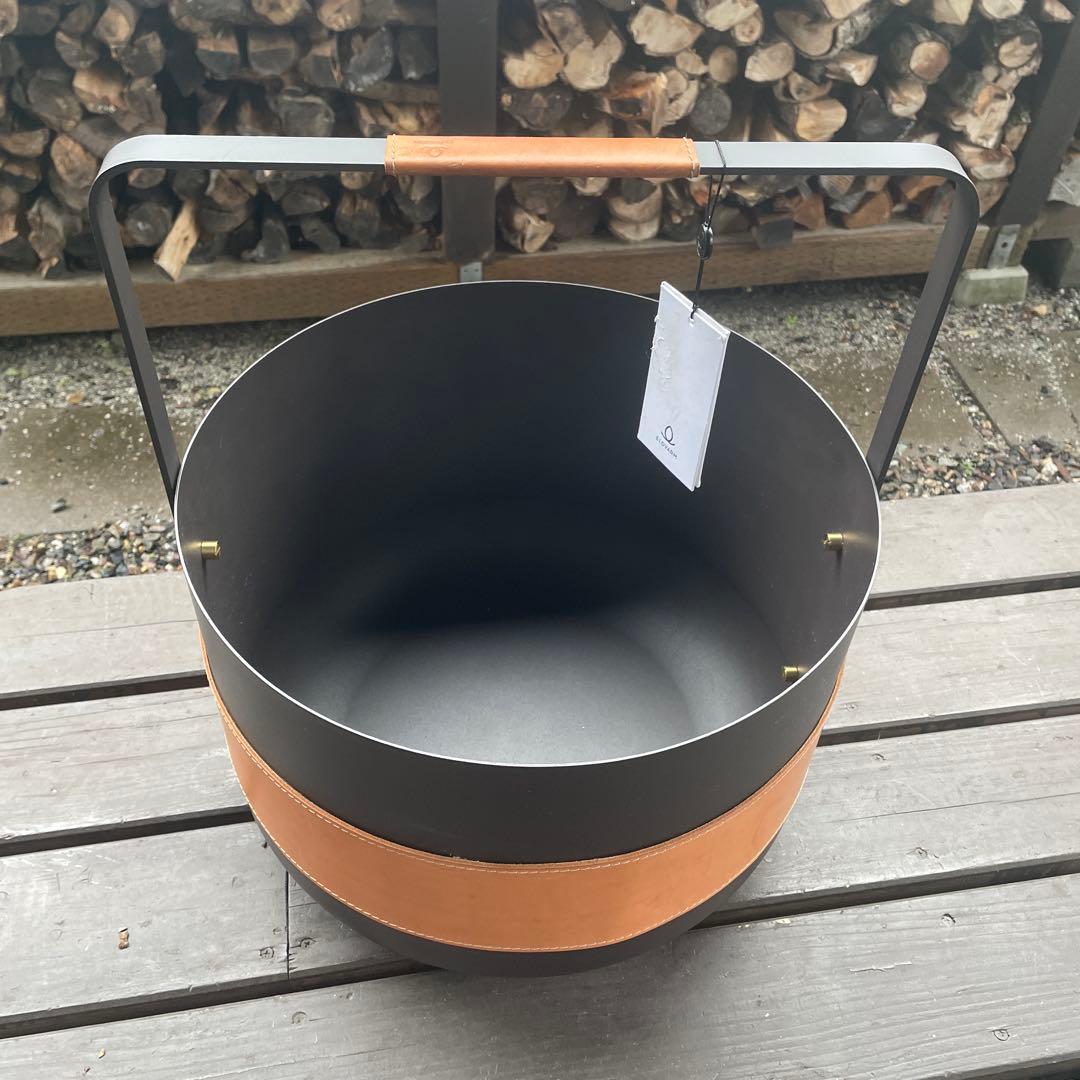 【最終値下げ】 FIRE SIDE ファイヤーサイド ウッドバスケット エマ