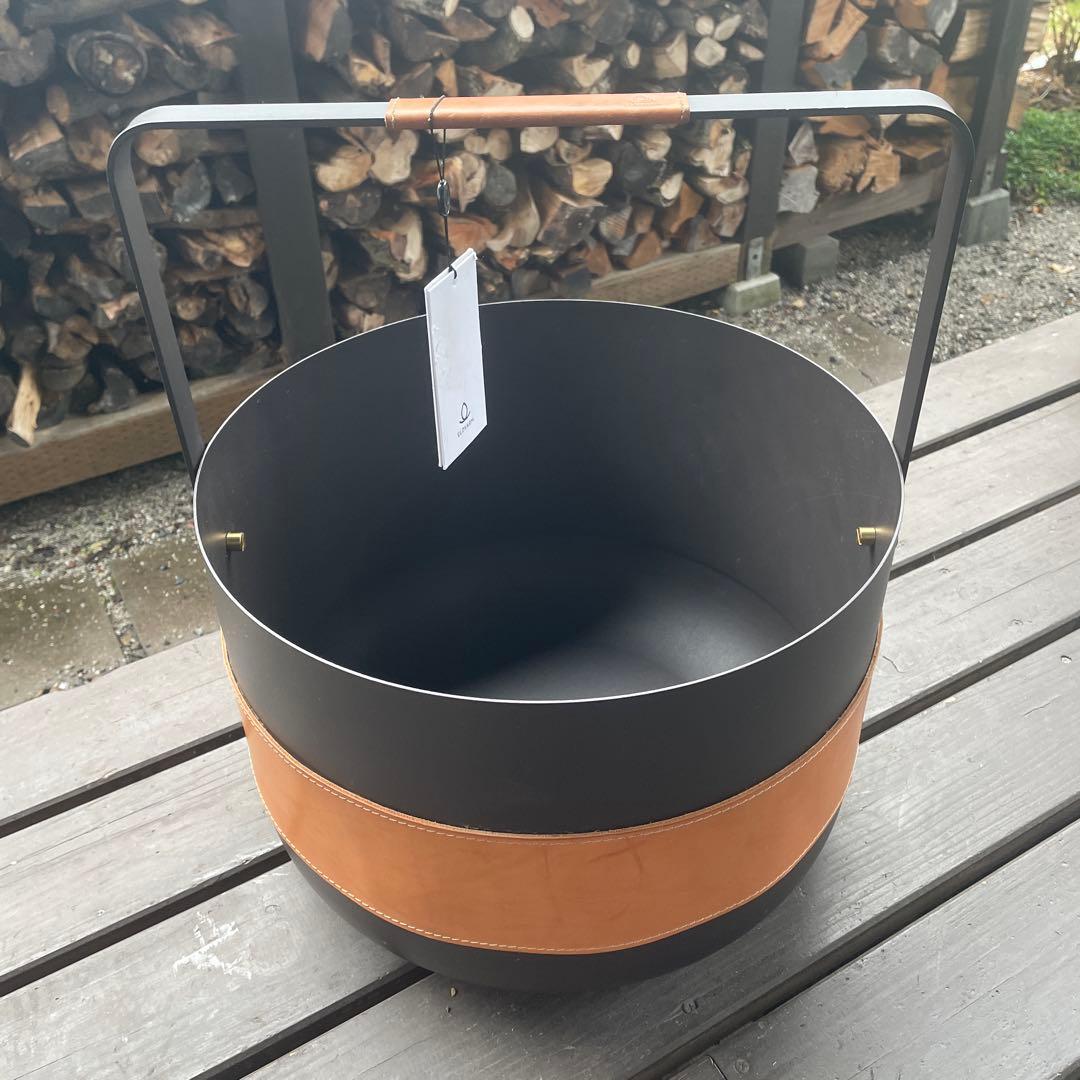 【最終値下げ】 FIRE SIDE ファイヤーサイド ウッドバスケット エマ