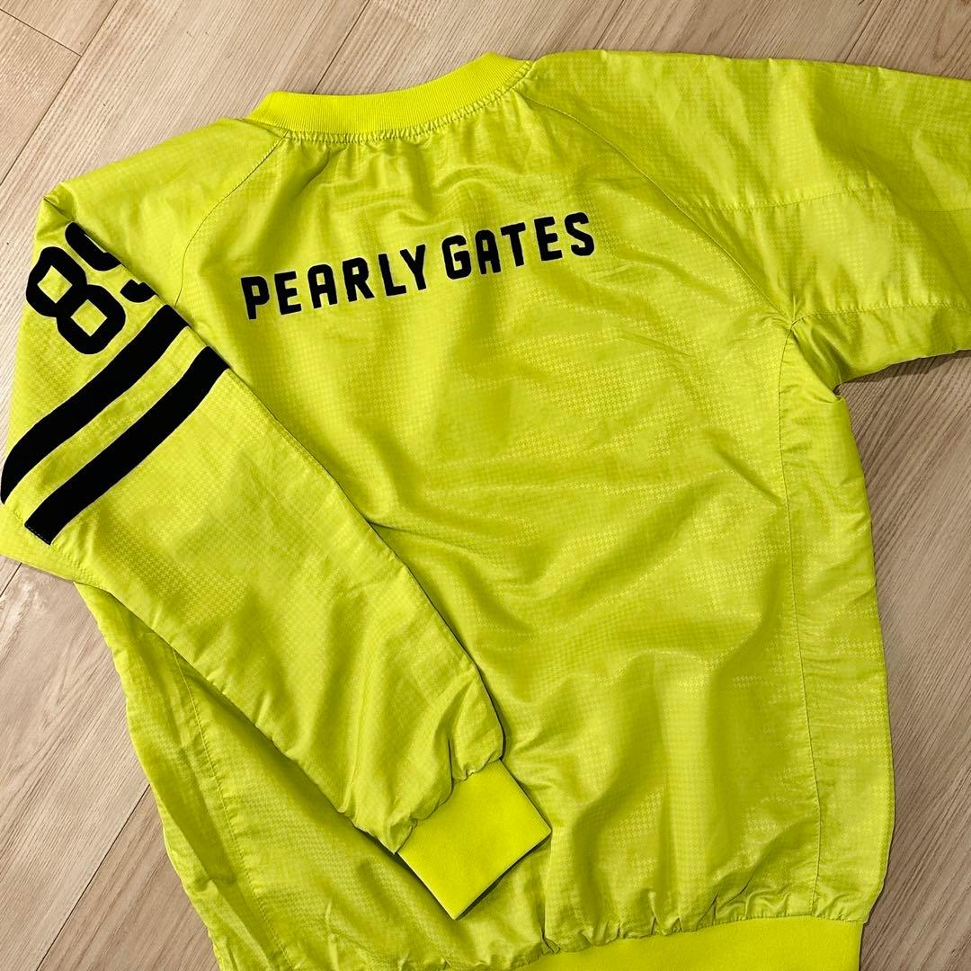 【美品】パーリーゲイツ　蓄熱裏地　スニード　ネオングリーン