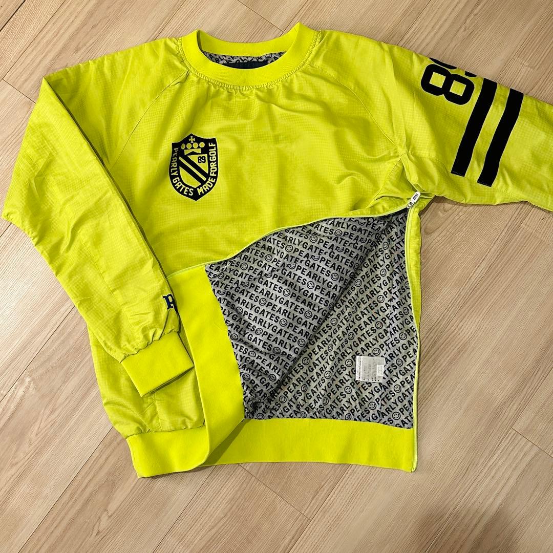 【美品】パーリーゲイツ　蓄熱裏地　スニード　ネオングリーン