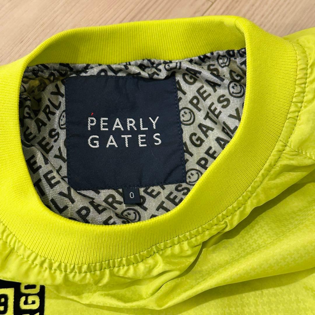 【美品】パーリーゲイツ　蓄熱裏地　スニード　ネオングリーン