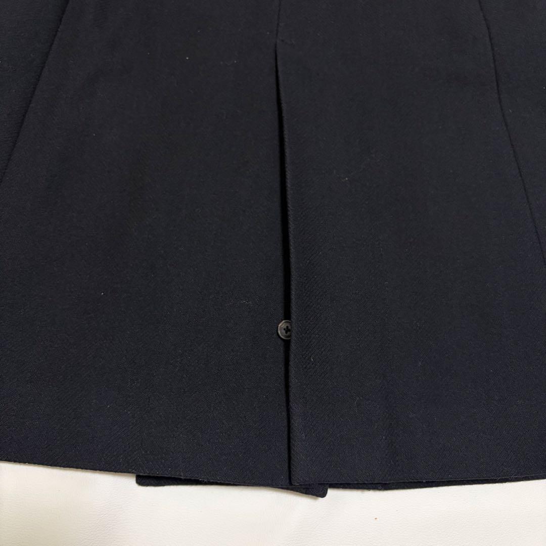 美品✨ラルフローレン ロングコート ヘリンボーン柄 ウール ステンカラーコート