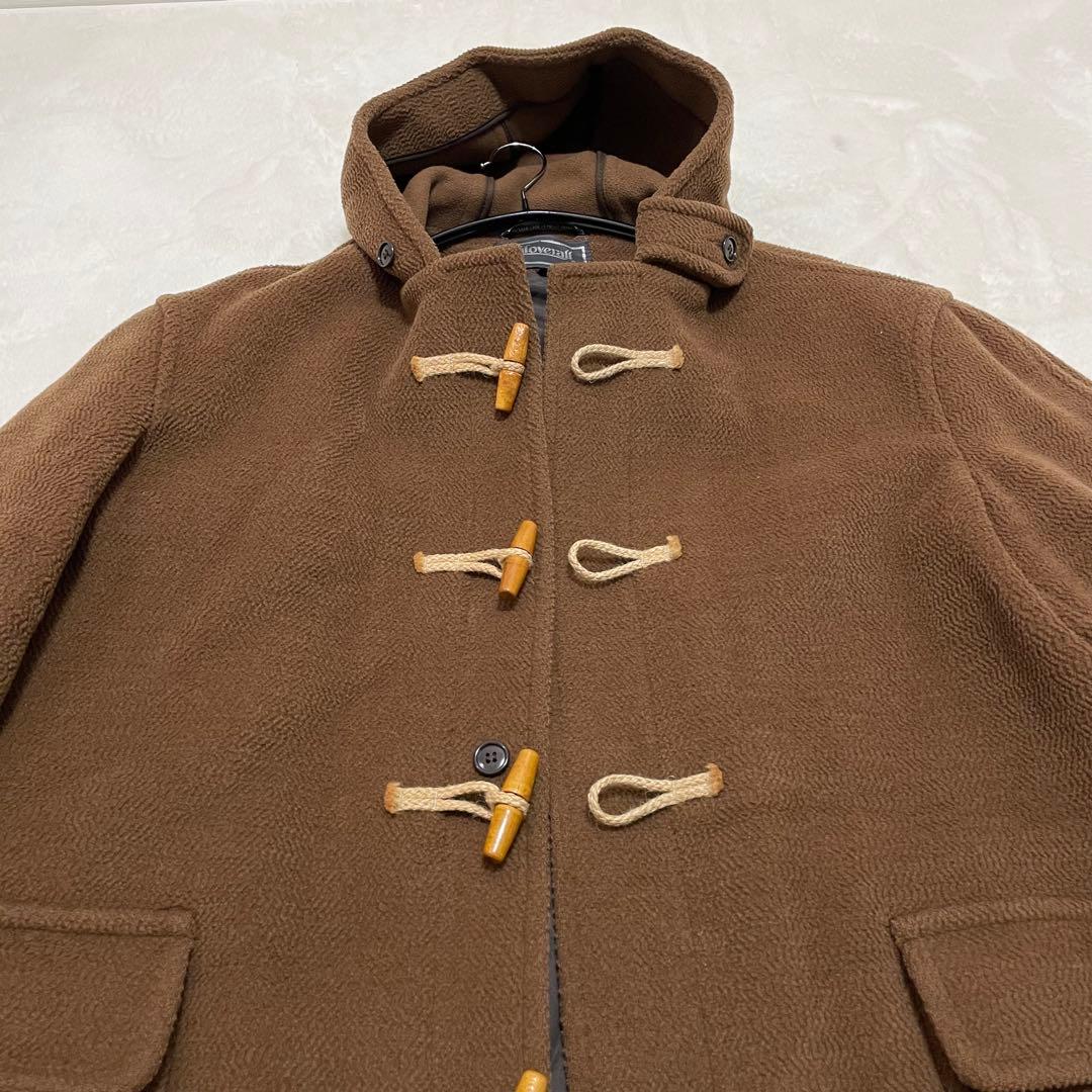 美品✨グローバーオール キングストン ヘリンボーン ダッフルコート XL