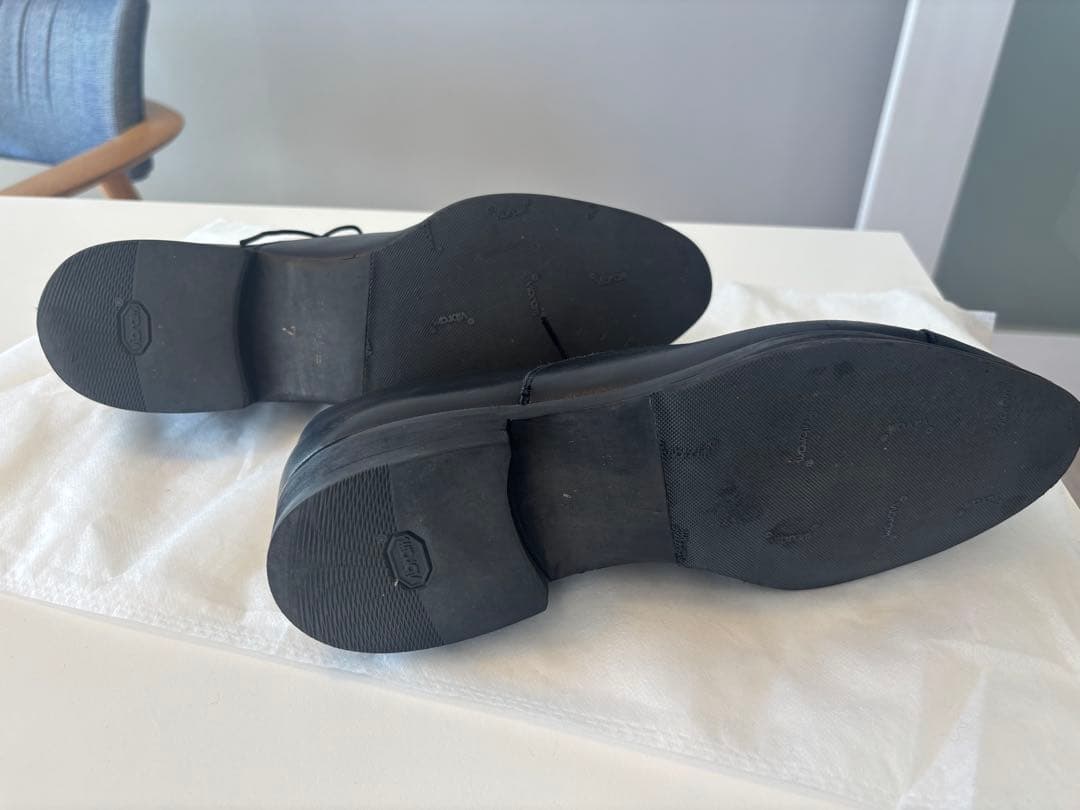 三陽山長 秀ニ/SHUJI 25.0cmビブラムソール ストレートチップ