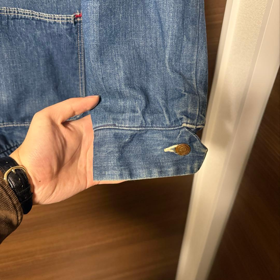 60〜70s Wrangler デニムカバーオール ブランケット付き サイズ36