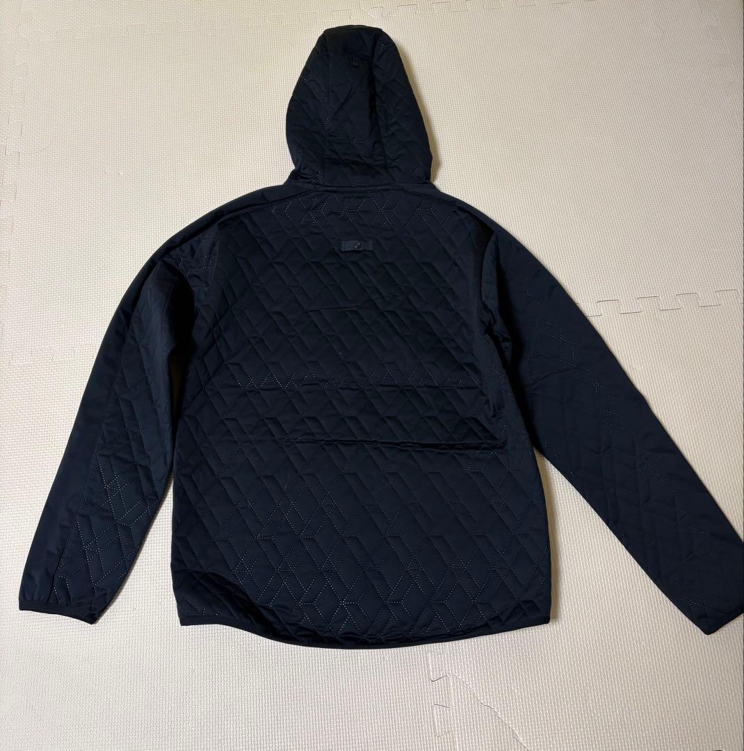 New Balance キルティングジャケット サイズ4 M ブラック/グリーン