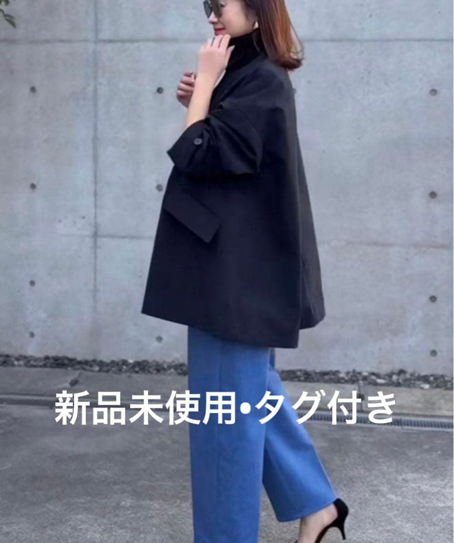 liten トレンチコート　ネイビー　新品タグ付き