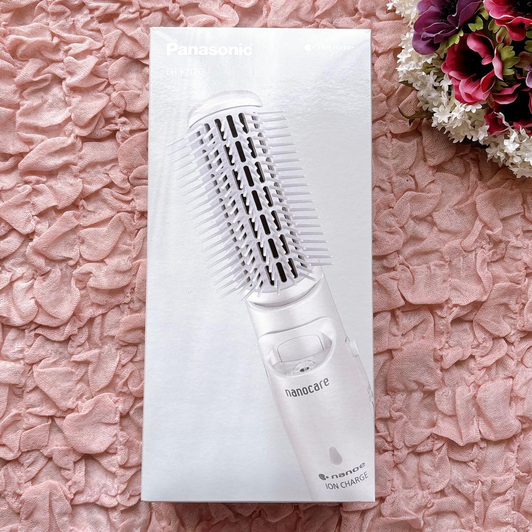 Panasonic EH-KN7G-W WHITE くるくるドライヤー ナノケア