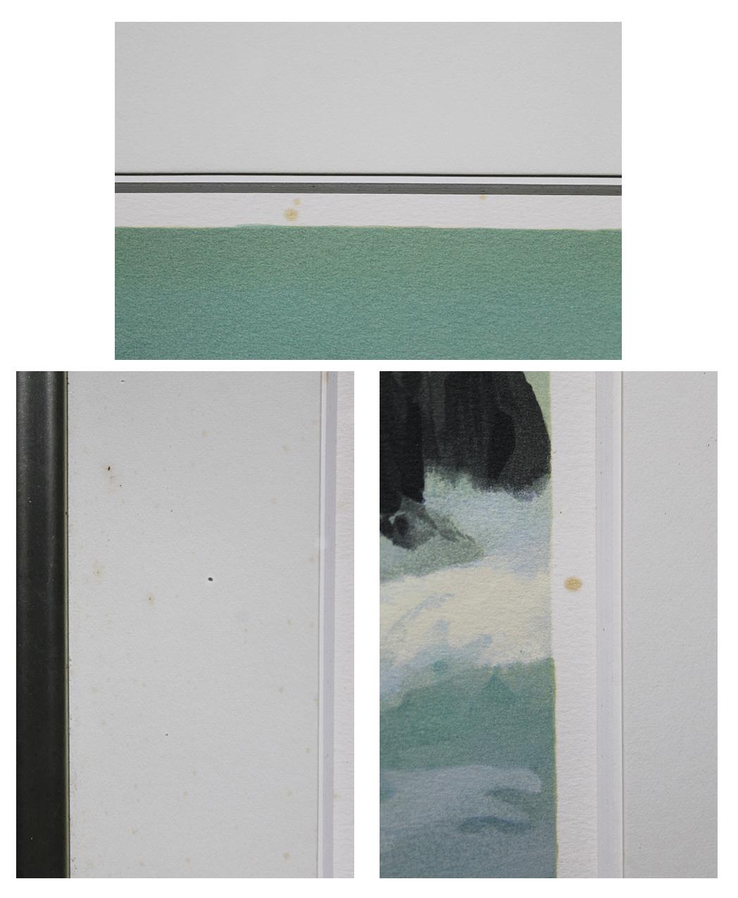 東山魁夷【潮騒】 オリジナル リトグラフ 保証書有り