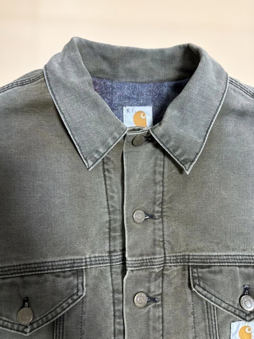 は*と様 90s カーハート トラッカージャケット ブランケット L JB142