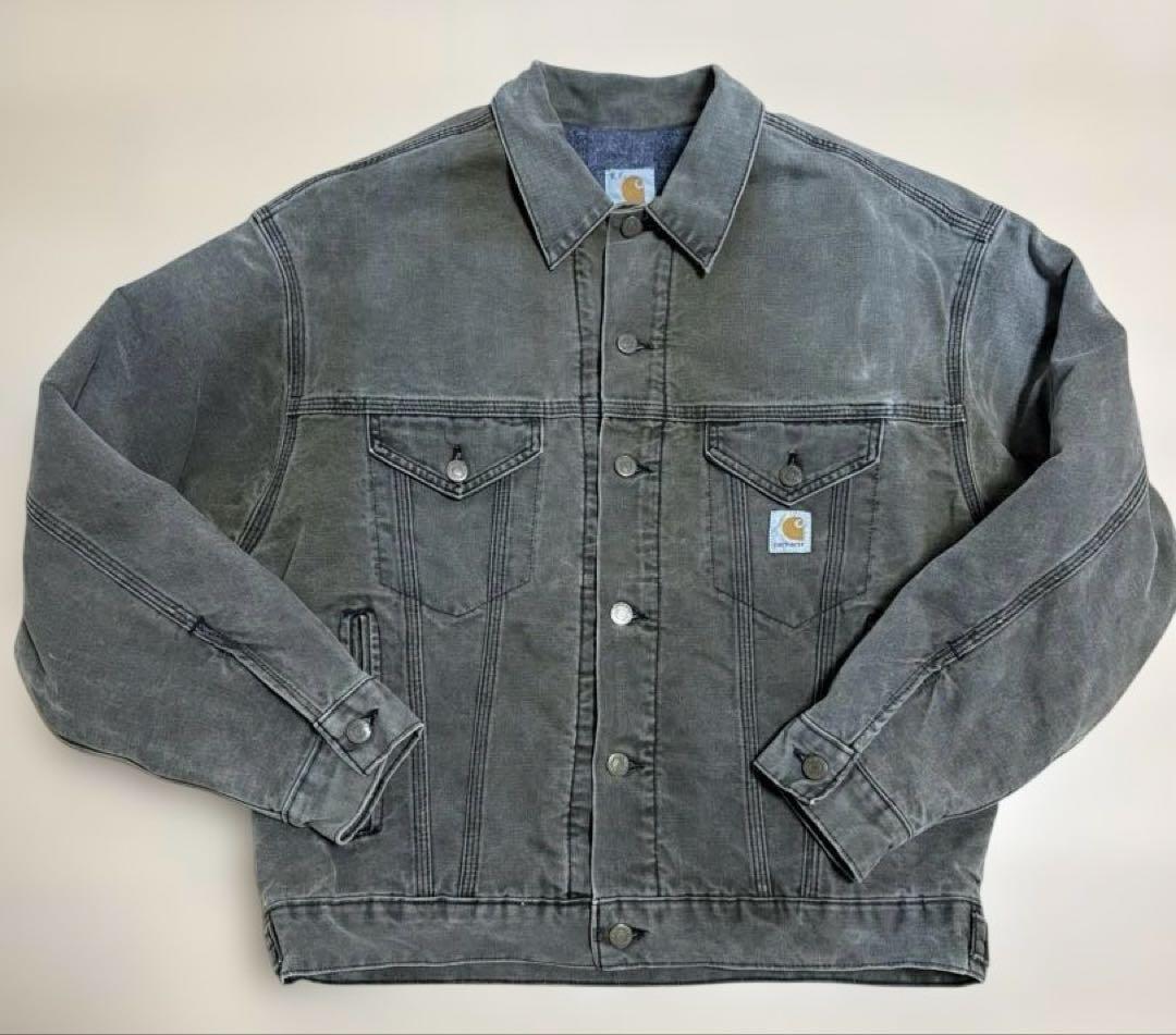 は*と様 90s カーハート トラッカージャケット ブランケット L JB142
