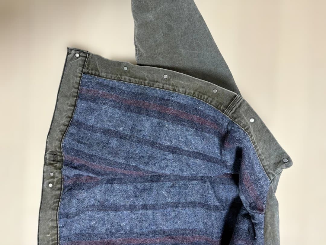 は*と様 90s カーハート トラッカージャケット ブランケット L JB142