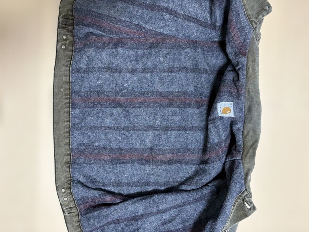 は*と様 90s カーハート トラッカージャケット ブランケット L JB142