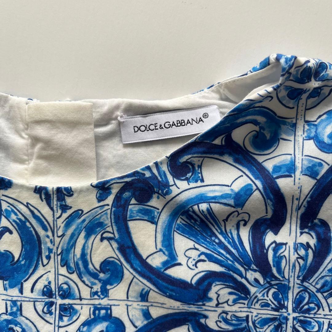 ワンピース DOLCE&GABBANA Majolica Kids Dress