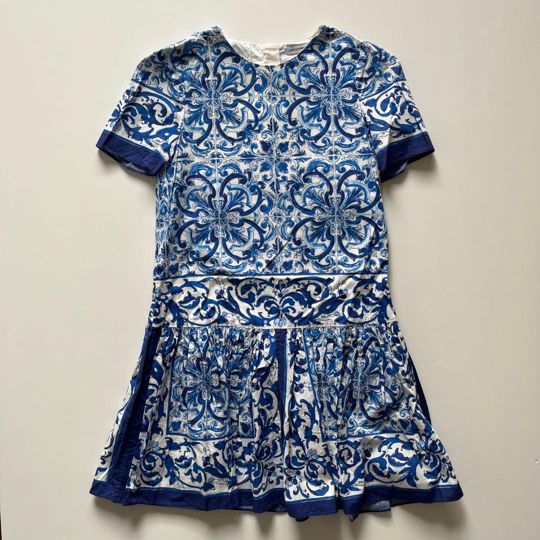 ワンピース DOLCE&GABBANA Majolica Kids Dress