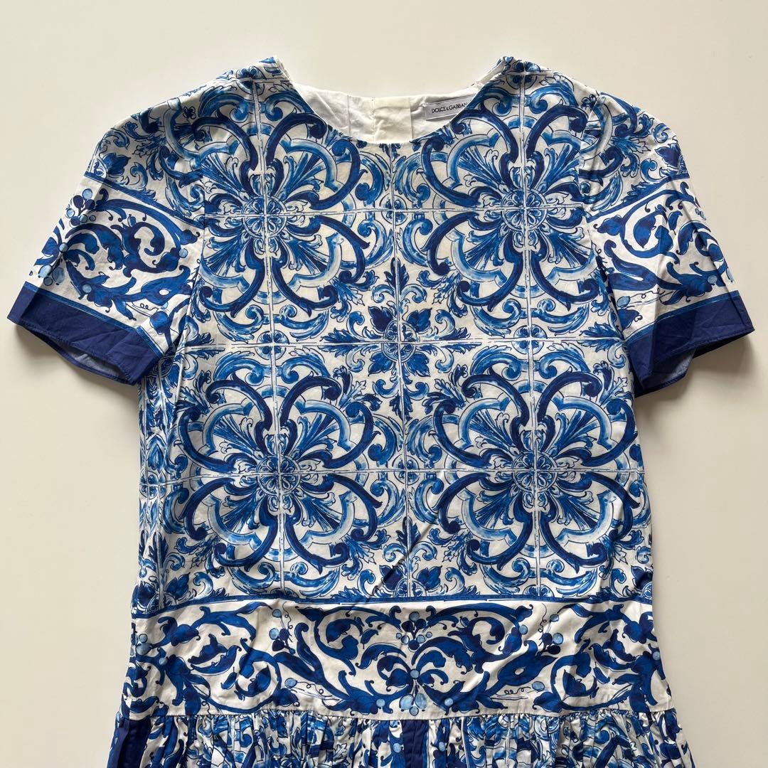 ワンピース DOLCE&GABBANA Majolica Kids Dress
