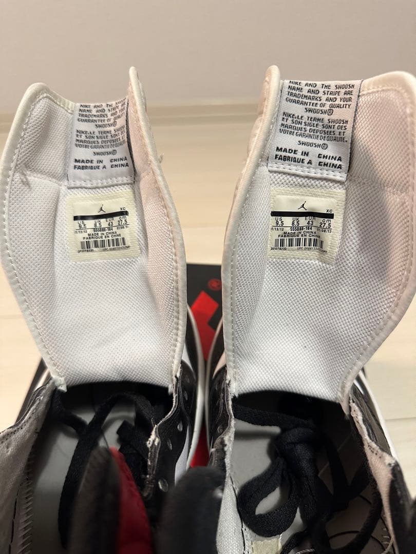 【稀少】Nike Air Jordan1RetroHigh Black Toe