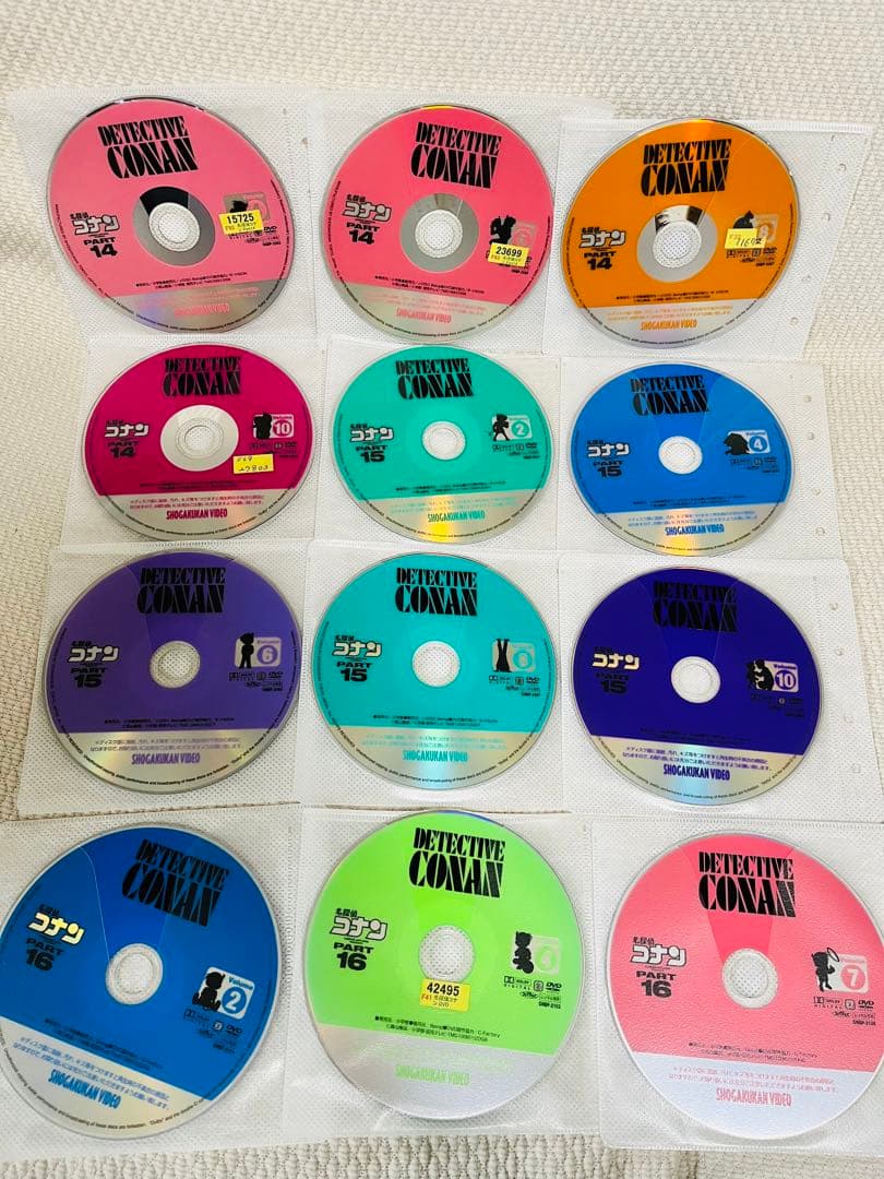 名探偵コナン　DVD 125枚　OVA まとめ売り　コナン　dvd