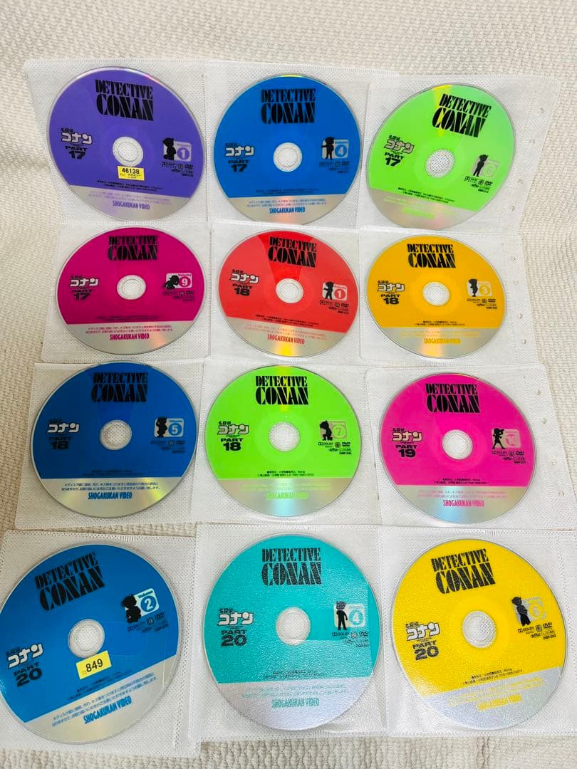 名探偵コナン　DVD 125枚　OVA まとめ売り　コナン　dvd