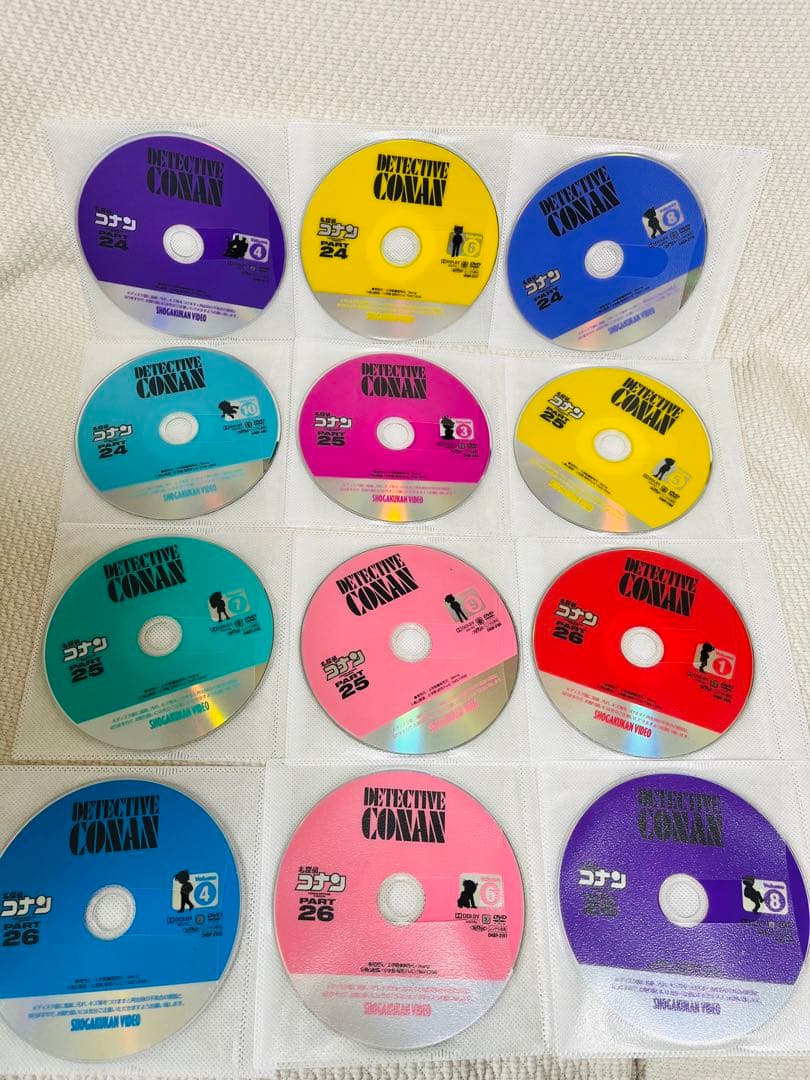 名探偵コナン　DVD 125枚　OVA まとめ売り　コナン　dvd