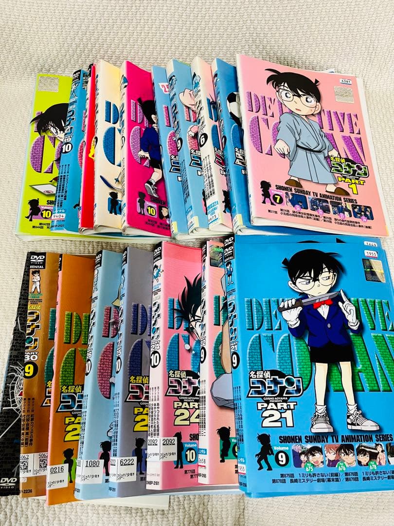 名探偵コナン　DVD 125枚　OVA まとめ売り　コナン　dvd