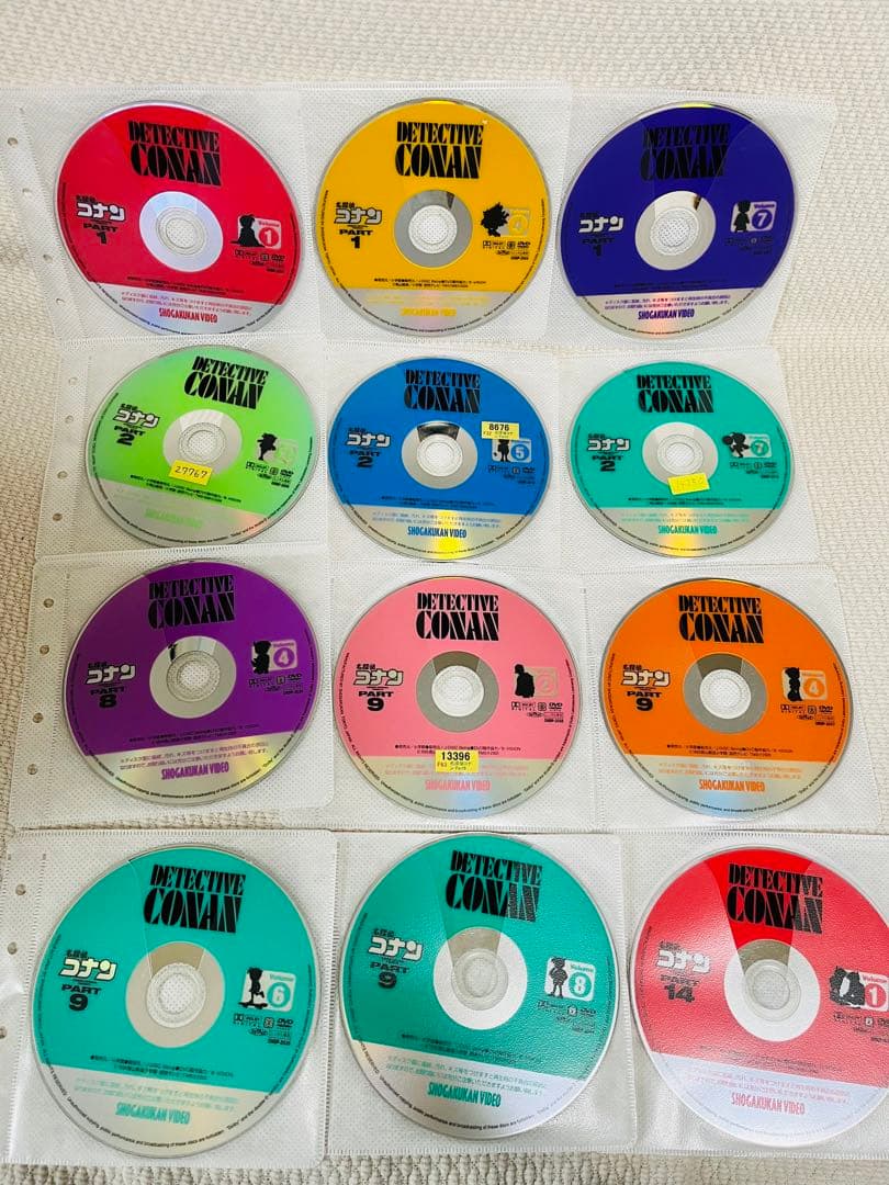 名探偵コナン　DVD 125枚　OVA まとめ売り　コナン　dvd
