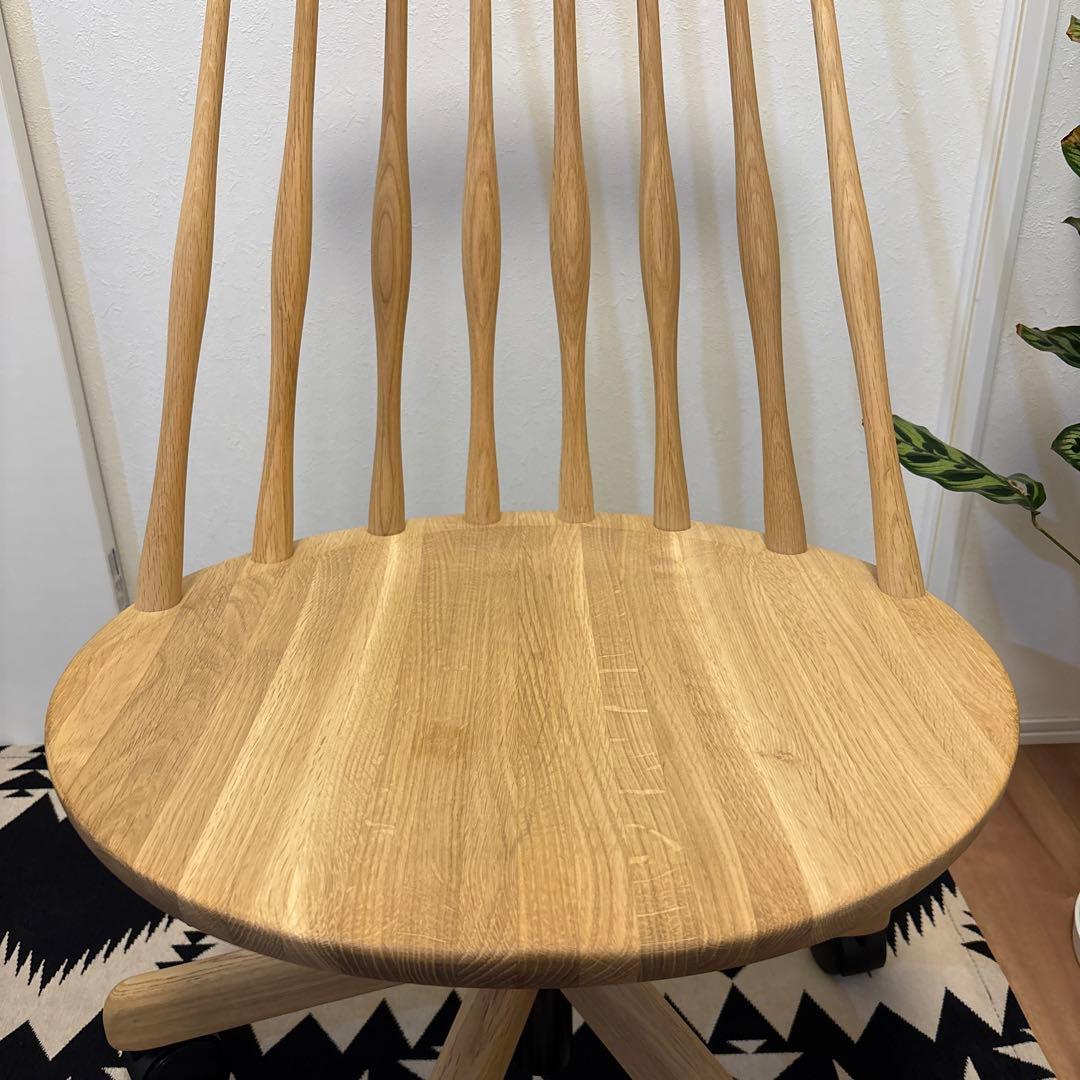 美品 Karimoku カリモク ウィンザー　デスクチェア XF4001