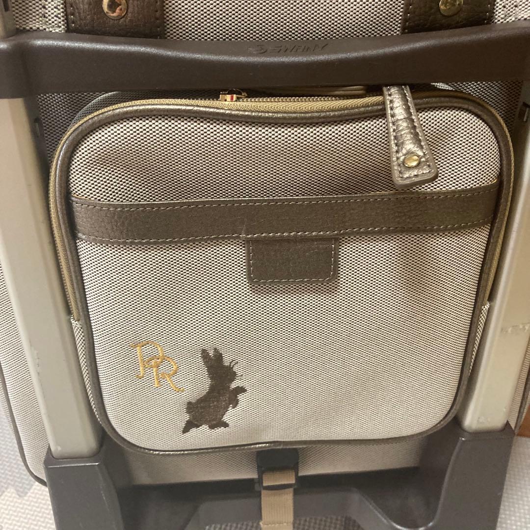 希少✨ピーターラビット×swanyキャリーバッグ キャリーケース M スワニー