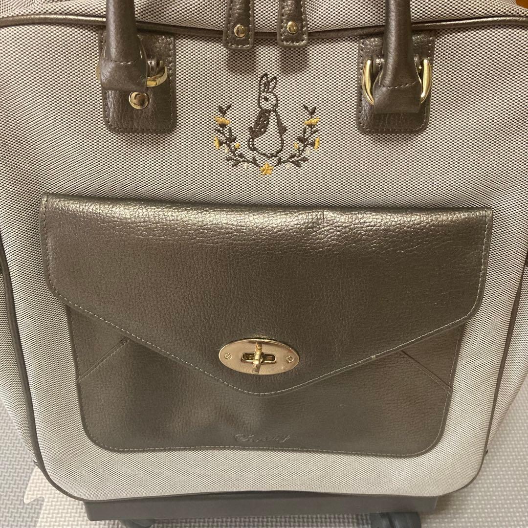 希少✨ピーターラビット×swanyキャリーバッグ キャリーケース M スワニー