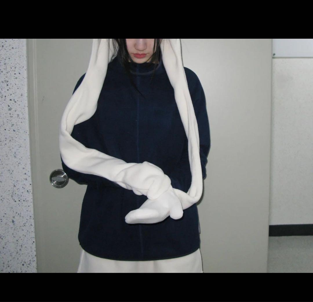 jichoi comfort マフラー 手袋 24-006 지초이 ivory