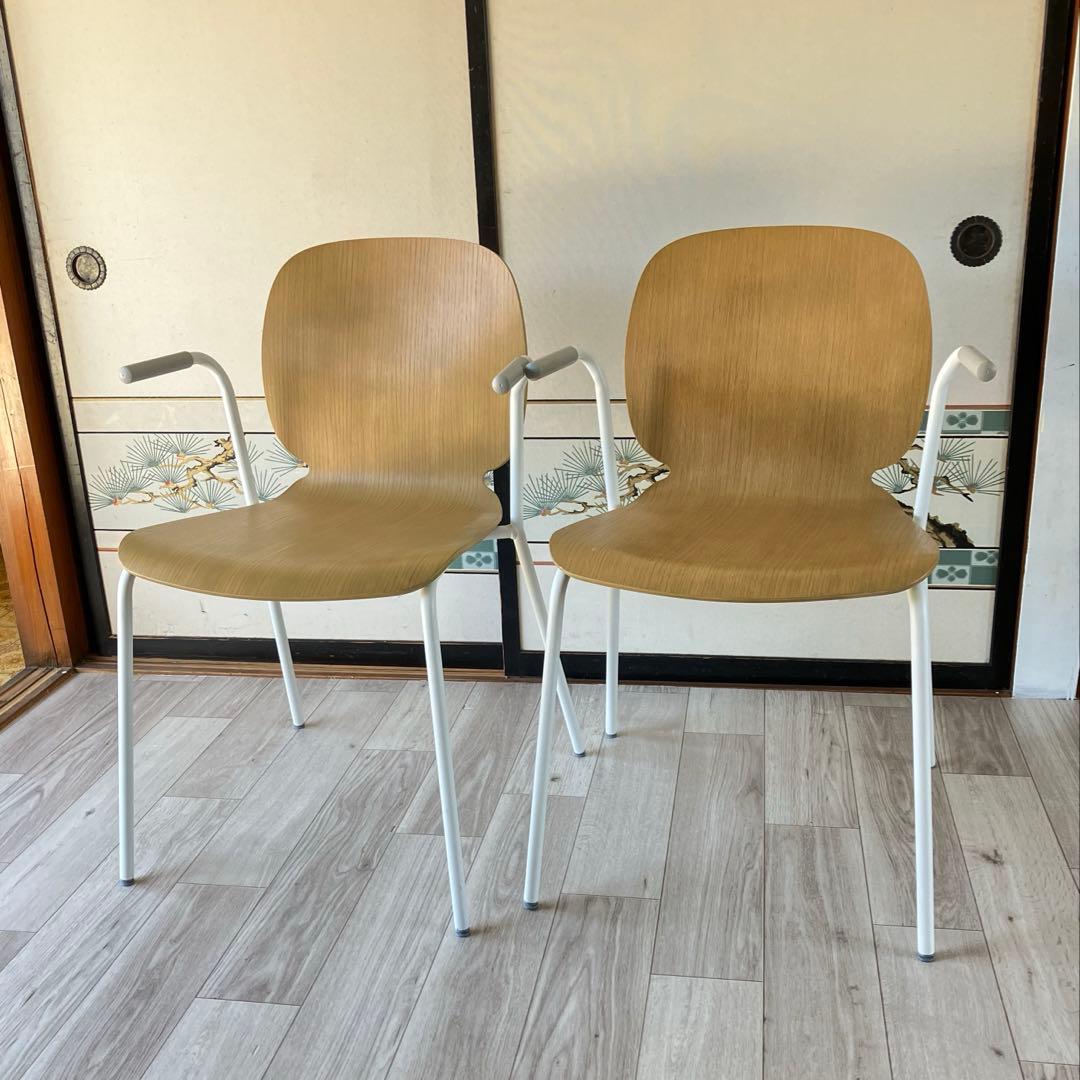 引き取り可！美品 IKEA SVENBERTIL ダイニングチェア 2脚セット
