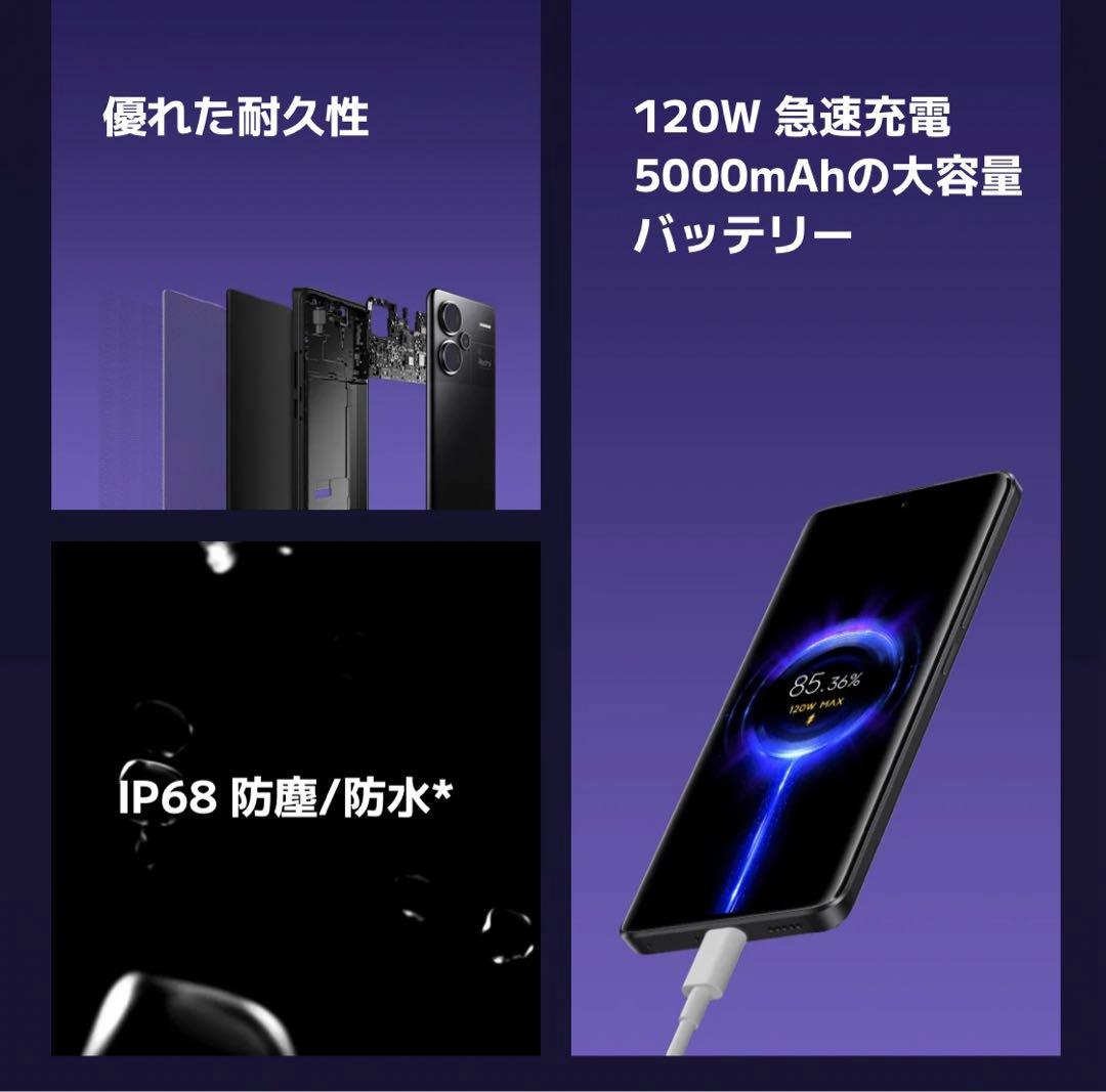 【新品未開封】Xiaomi シャオミ Redmi Note 13 Pro+ 5G